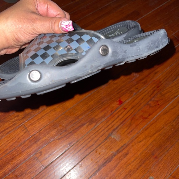 Authentic Louis Vuitton Damier spa shoes men sz 8 - Picture 3 of 5